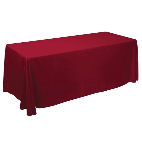 6' table throw made of 100% woven polyester pongee fabric with... from ASI 87188 Showdown Displays