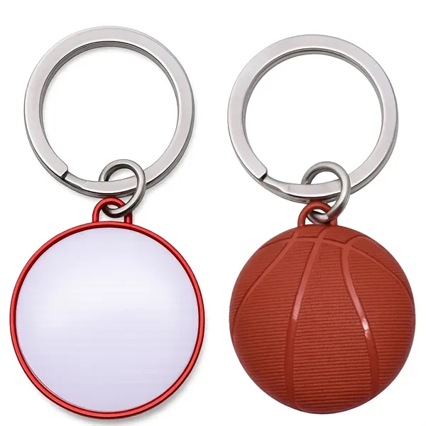 Classic basketball keychain in brass, white, or silver, perfect for tournaments,... from ASI 38120 Ball Pro / Diversified Quality Kitchenware
