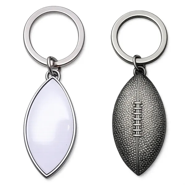 Classic footbal keychain in brass, brown, or silver, perfect for teams,... from ASI 38120 Ball Pro / Diversified Quality Kitchenware