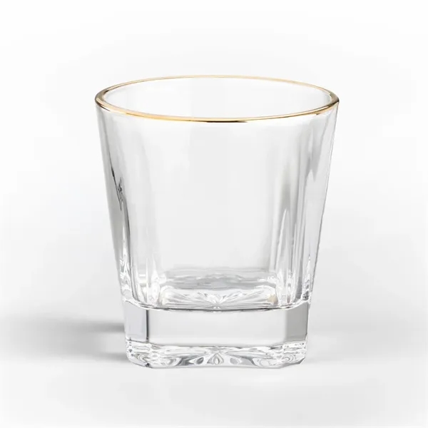 Our Santana OTR Glass combines a gold or silver rim, a... from ASI 84592 St Regis Group