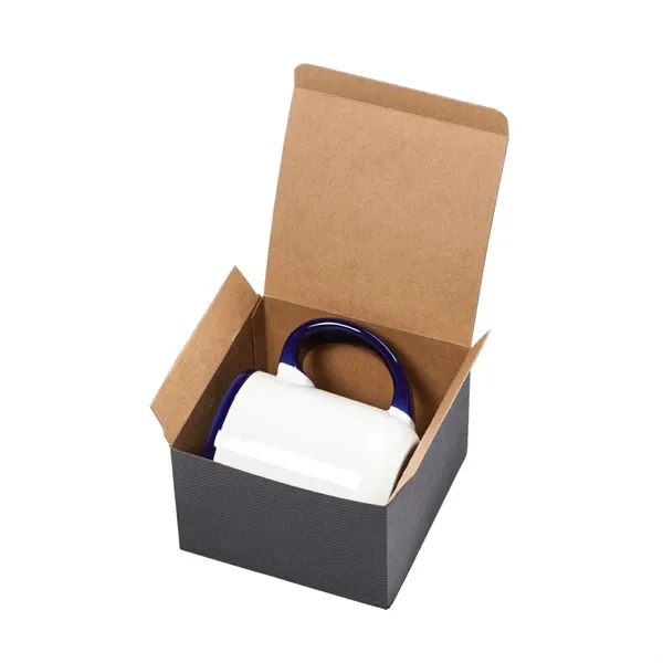 The Carlson ceramic mug with its dark inner glaze and surrounding... from ASI 84592 St Regis Group