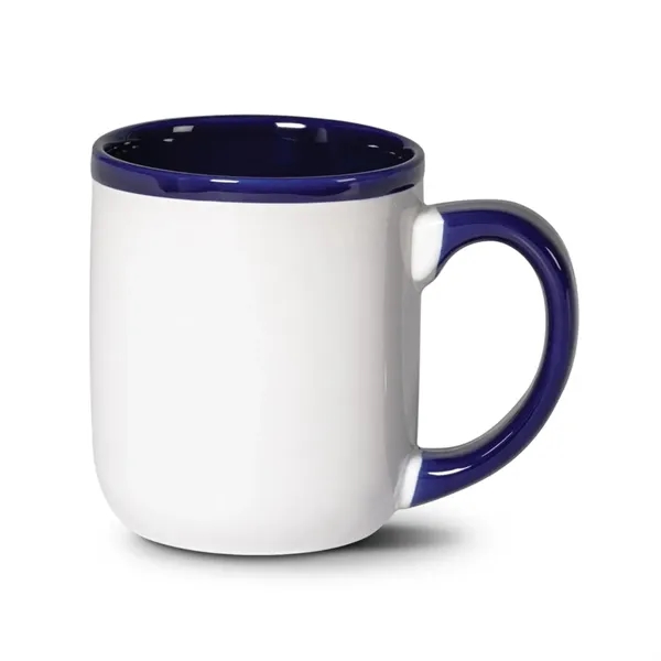 The Carlson ceramic mug with its dark inner glaze and surrounding... from ASI 84592 St Regis Group