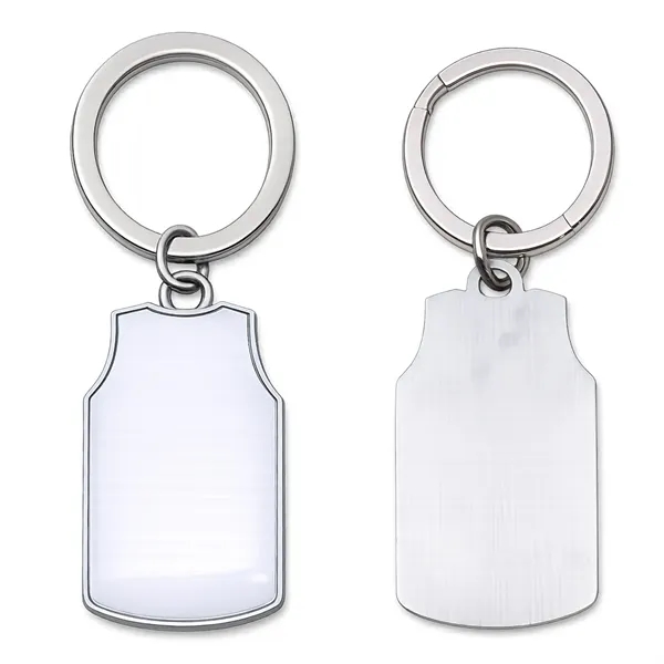 Classic jersey shaped keychain perfect for teams, giveaways, and branding.... from ASI 38120 Ball Pro / Diversified Quality Kitchenware