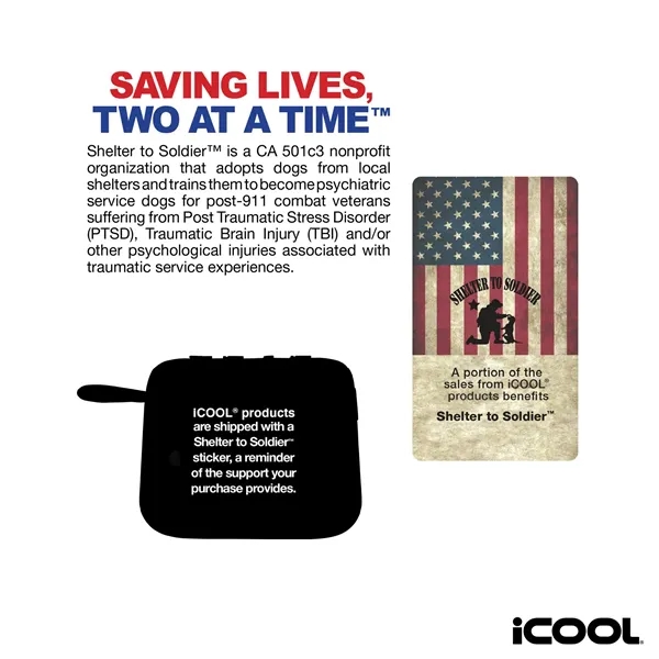 iCOOL® Brock IP67 / 5W Wireless Speaker... from ASI 67866 Logomark/Valumark