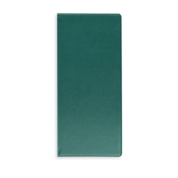 Executive vinyl business card holder measuring 10"H x 4.5"W closed with... from ASI 54040 Fey Promo