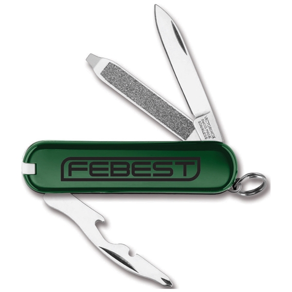 Knife with 2 1/4" handle, nail file, bottle opener, tweezers, wire... from ASI 46170 Compass Industries Inc