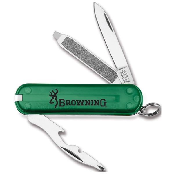 Knife with 2 1/4" handle, nail file, bottle opener, tweezers, wire... from ASI 46170 Compass Industries Inc