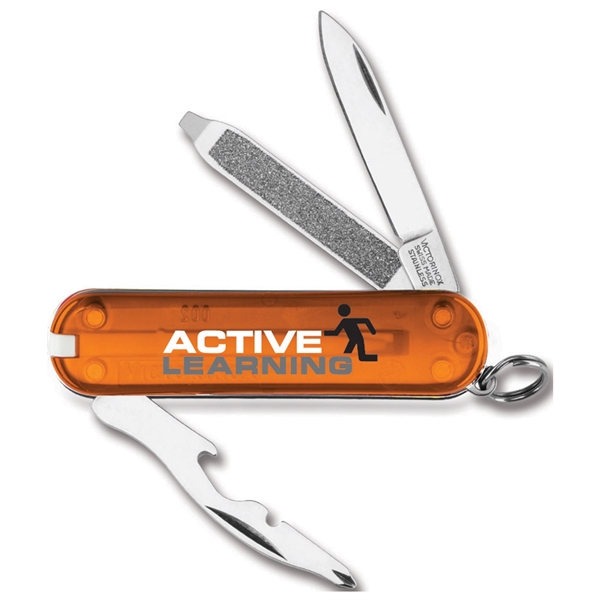 Knife with 2 1/4" handle, nail file, bottle opener, tweezers, wire... from ASI 46170 Compass Industries Inc