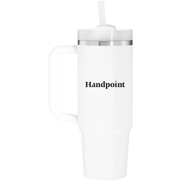 30 oz insulated stainless steel tumbler with FlowState 3-position lid, reusable... from ASI 51197 ETS Express, LLC