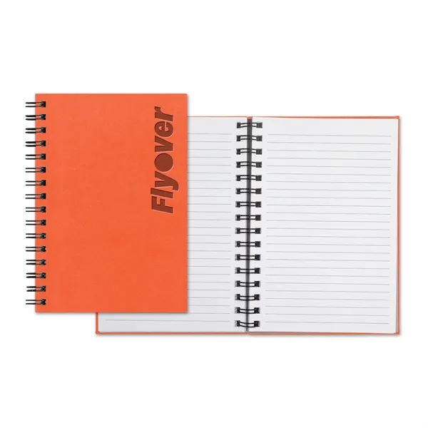 5 1/2" x 8" journal with a polyurethane cover and 160... from ASI 68507 The Magnet Group / Castelli