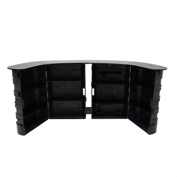 Tradeshow ready in minutes - this versatile counter offers durability, storage... from ASI 87188 Showdown Displays