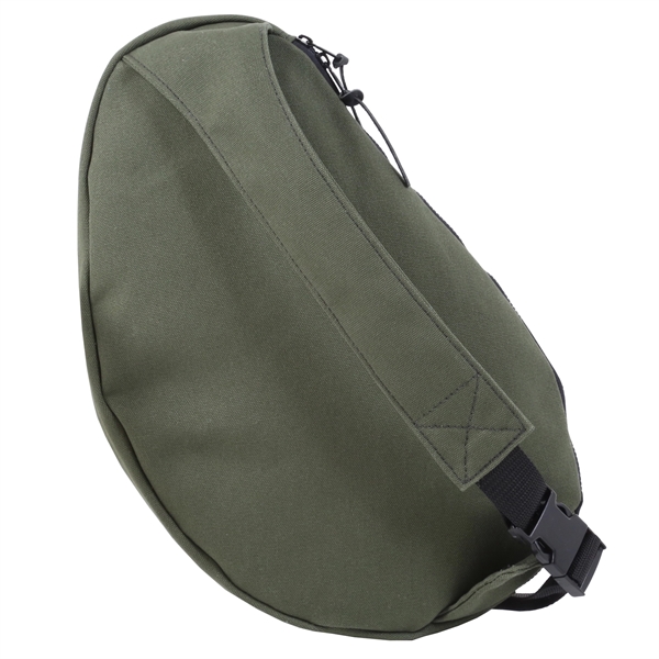 USA Made shoulder Sling Pack made from durable 15-ounce canvas with... from ASI 46170 Compass Industries Inc