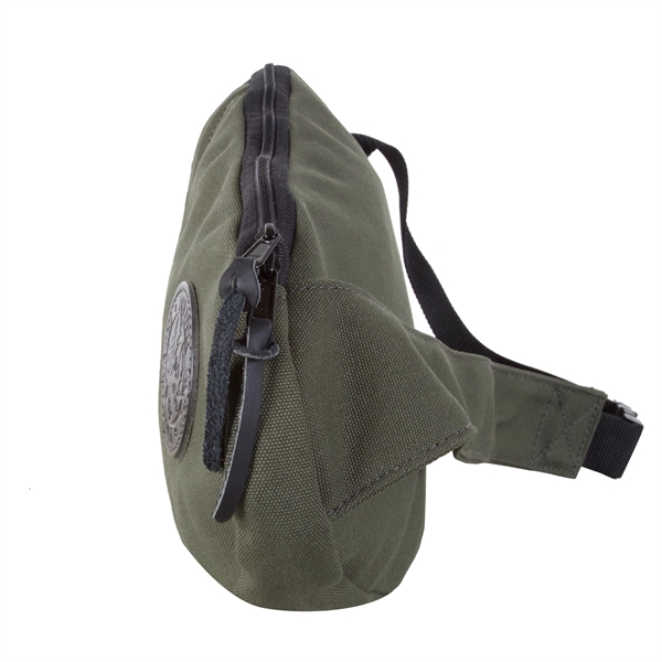 USA Made shoulder Sling Pack made from durable 15-ounce canvas with... from ASI 46170 Compass Industries Inc