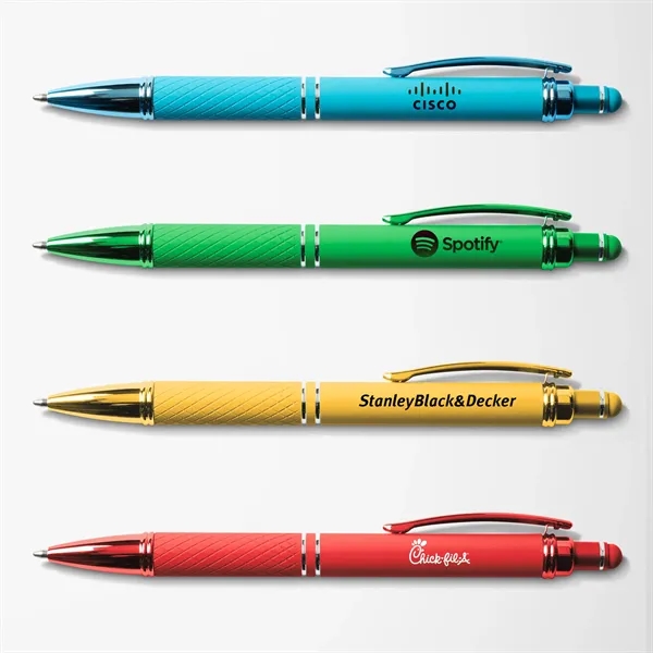 Item #ST-447 Stylus-447 Monochrome Soft Touch Stylus Pen