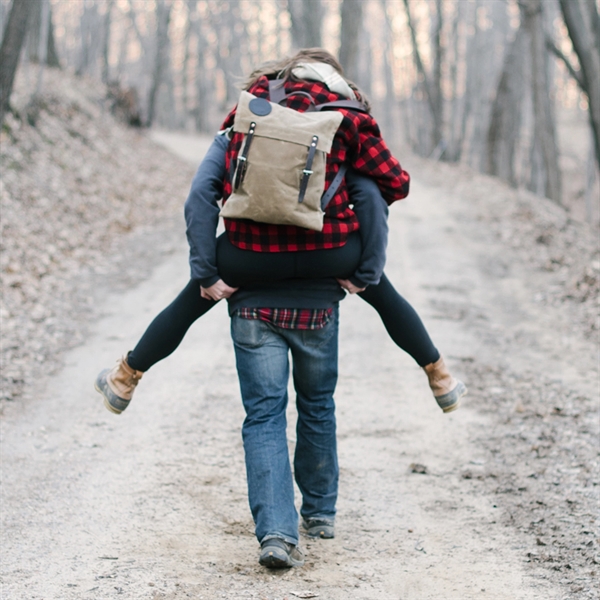 USA Made Scout Back Pack made from durable 15-ounce canvas and... from ASI 46170 Compass Industries Inc