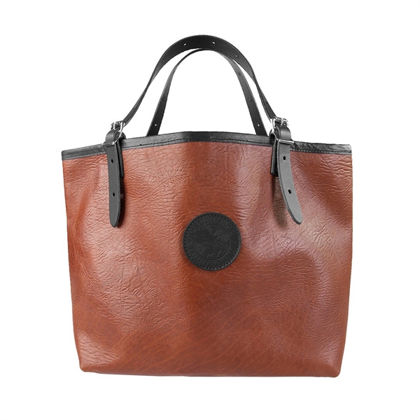 USA Made Bison Leather Tote Bag made from genuine bison leather... from ASI 46170 Compass Industries Inc