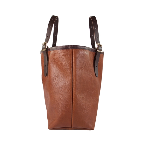 USA Made Bison Leather Tote Bag made from genuine bison leather... from ASI 46170 Compass Industries Inc