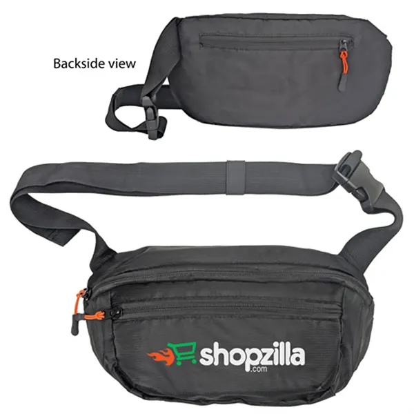 3-zipper fanny pack with padded back & adjustable strap.... from ASI 37455 Atteff International Inc