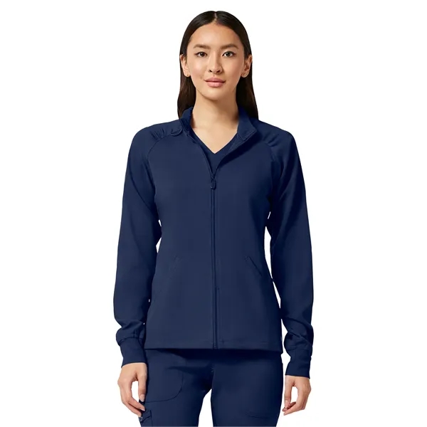 Med Couture - Touch - Women's 4-Pocket Zip-Front Jacket... from ASI 86018 Scrub Authority