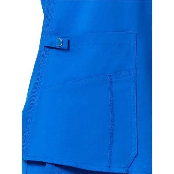 Med Couture Touch Women's V-Neck Shirttail Top... from ASI 86018 Scrub Authority