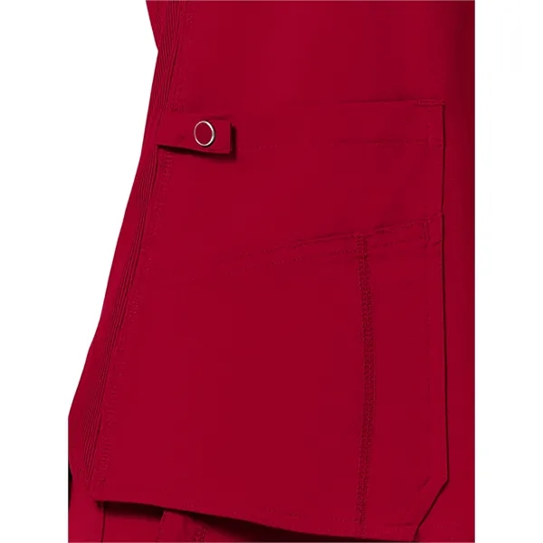 Med Couture Touch Women's V-Neck Shirttail Top... from ASI 86018 Scrub Authority