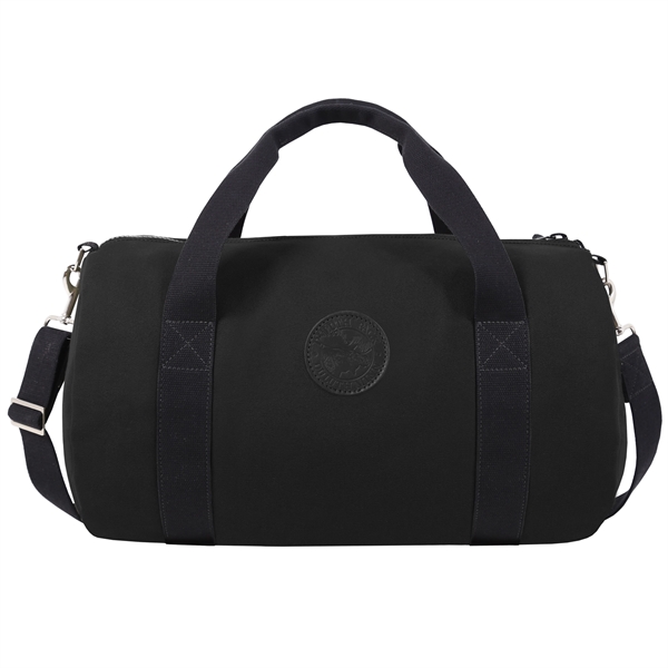 USA Made Round Duffel constructed of durable 15-ounce canvas with a... from ASI 46170 Compass Industries Inc