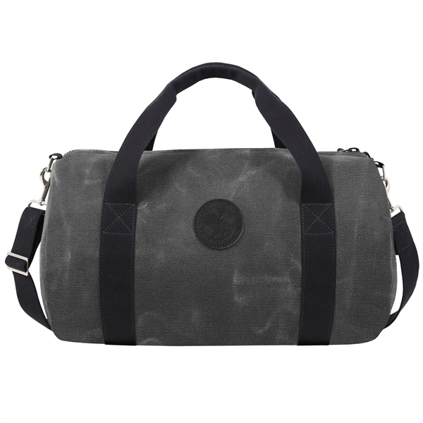 USA Made Round Duffel constructed of durable 15-ounce canvas with a... from ASI 46170 Compass Industries Inc