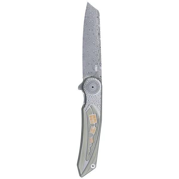 Folding EDC Pocket Knife With Damascus Blade.... from ASI 45993 Columbia River Knife & Tool / CRKT
