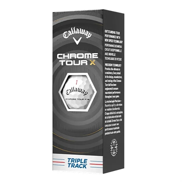 Callaway Chrome Tour X with Triple Track golf balls; each box... from ASI 38120 Ball Pro / Diversified Quality Kitchenware