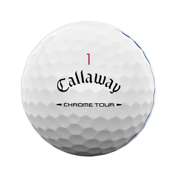 Callaway Chrome Tour Triple Track golf balls; Box contains 12 white... from ASI 38120 Ball Pro / Diversified Quality Kitchenware