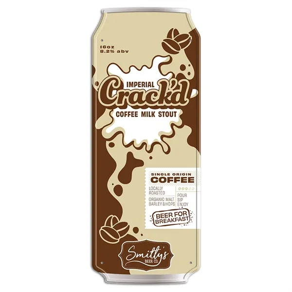 8.75" x 22" Embossed Aluminum Can Signs... from ASI 50120 Dixie Seal & Stamp Co Inc