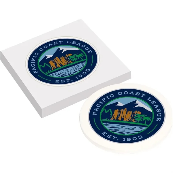 Ceramic, 1 coaster set, bone color, ceramic.... from ASI 54100 Fields Manufacturing Inc / Fields