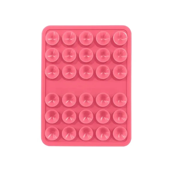 Silicone phone holder with suction cups on both sides plus laser... from ASI 37218 Athena Promo (tm)