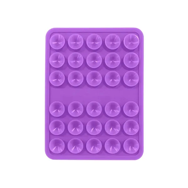 Silicone phone holder with suction cups on both sides plus laser... from ASI 37218 Athena Promo (tm)