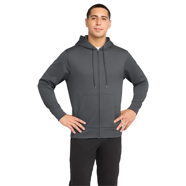 Sport-Tek Sport-Wick Fleece Full-Zip Hooded Jacket.... from ASI 84863 SanMar