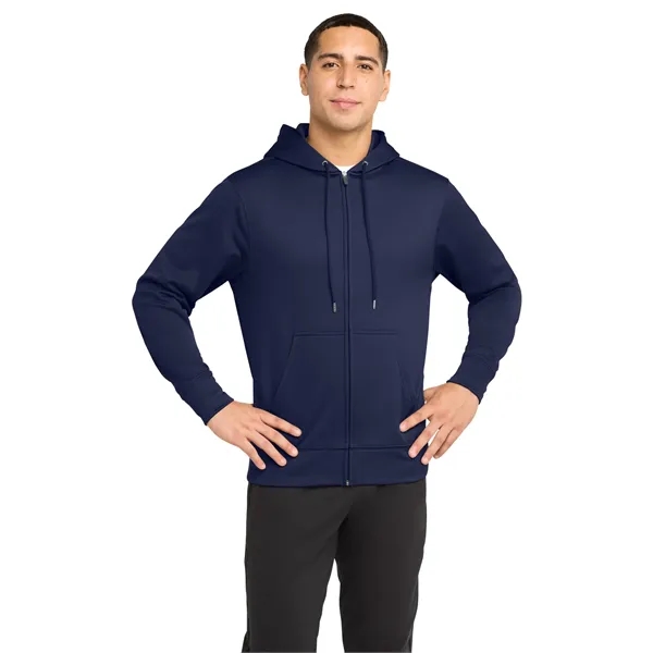 Sport-Tek Sport-Wick Fleece Full-Zip Hooded Jacket.... from ASI 84863 SanMar