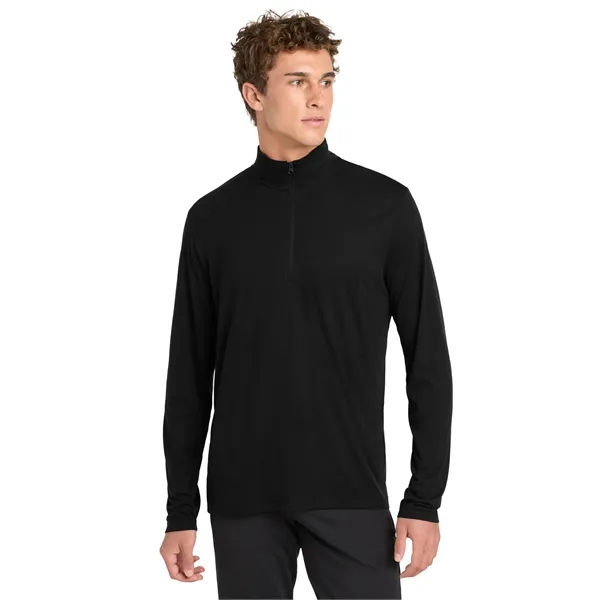 Sport-Tek PosiCharge Tri-Blend Wicking 1/4-Zip Pullover.... from ASI 84863 SanMar