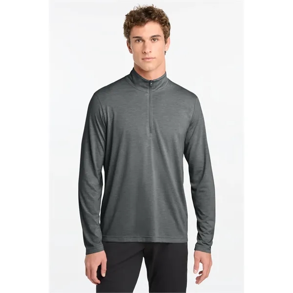 Sport-Tek PosiCharge Tri-Blend Wicking 1/4-Zip Pullover.... from ASI 84863 SanMar
