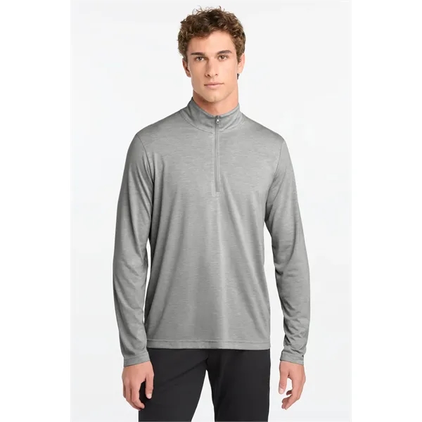 Sport-Tek PosiCharge Tri-Blend Wicking 1/4-Zip Pullover.... from ASI 84863 SanMar