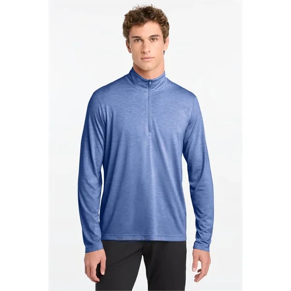 Sport-Tek PosiCharge Tri-Blend Wicking 1/4-Zip Pullover.... from ASI 84863 SanMar