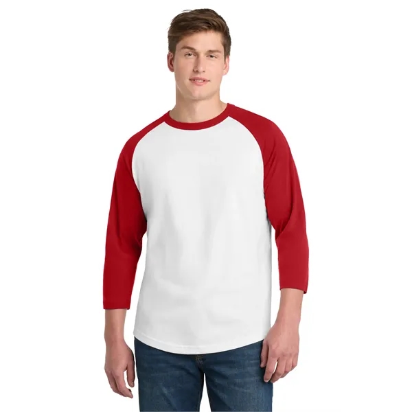 Sport-Tek Colorblock Raglan Jersey.... from ASI 84863 SanMar
