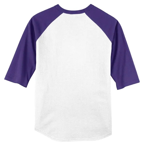 Sport-Tek Colorblock Raglan Jersey.... from ASI 84863 SanMar