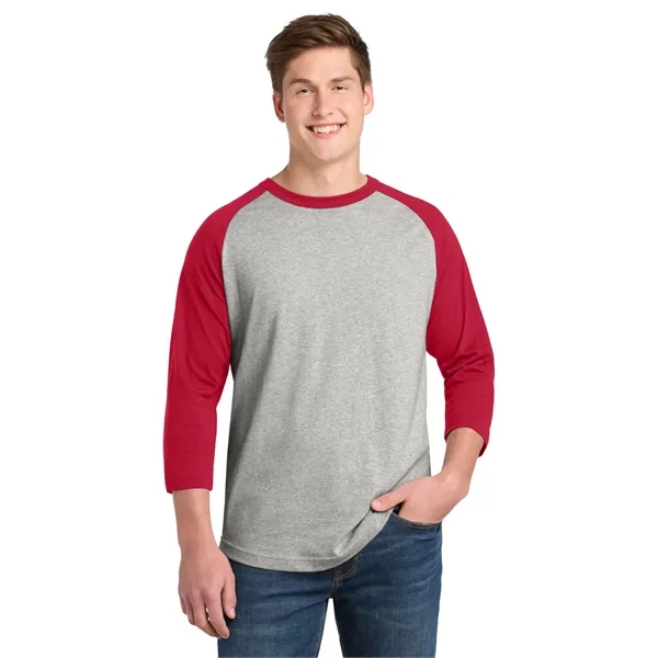 Sport-Tek Colorblock Raglan Jersey.... from ASI 84863 SanMar