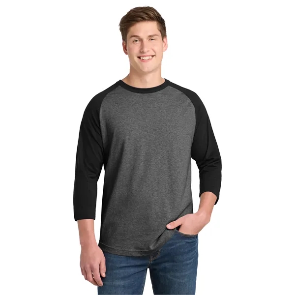 Sport-Tek Colorblock Raglan Jersey.... from ASI 84863 SanMar