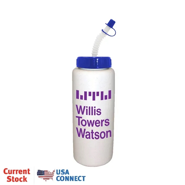 32 oz Grip Bottle with Flexible Straw... from ASI 30270 Aakron Line