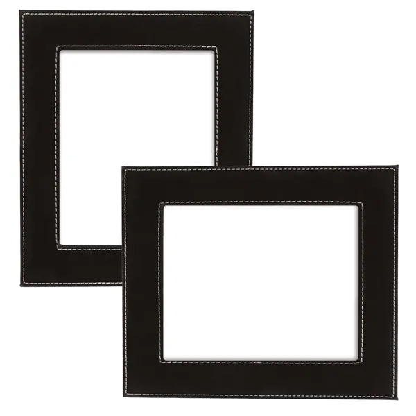 10 3/4" x 12 3/4" x 3/8" black leatherette photo frame... from ASI 74601 Calico