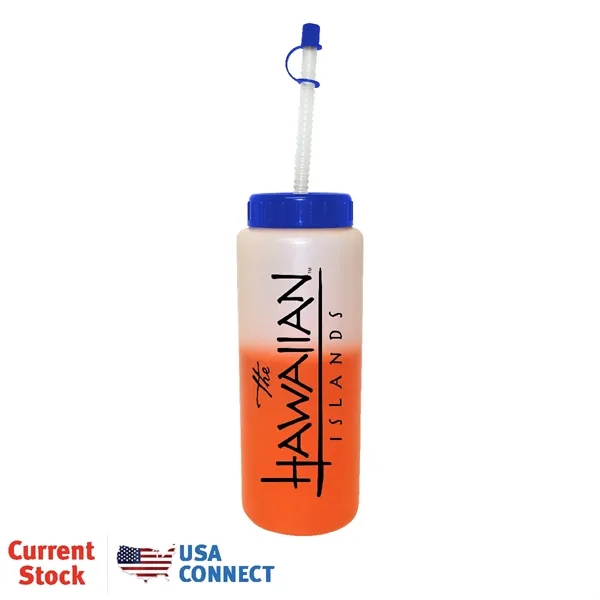 Mood™ 32 oz. Sports Bottle with Flexible Straw... from ASI 30270 Aakron Line