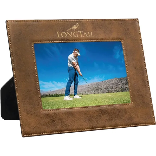 7 3/4" x 9 3/4" x 3/8" rustic gold PU leather... from ASI 74601 Calico