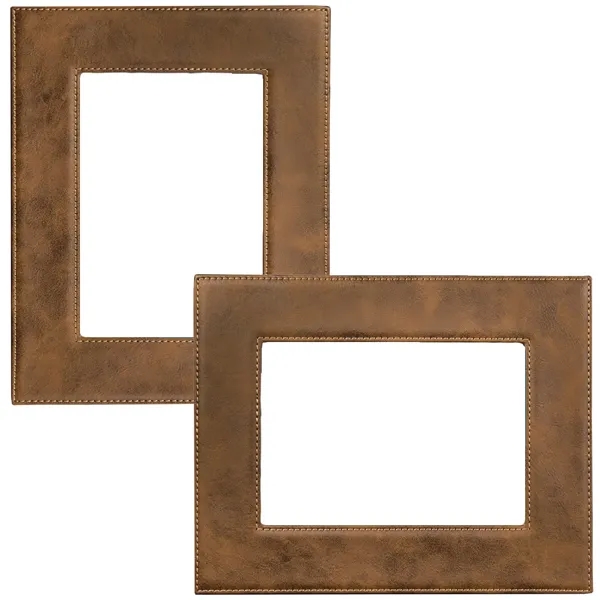 7 3/4" x 9 3/4" x 3/8" rustic gold PU leather... from ASI 74601 Calico