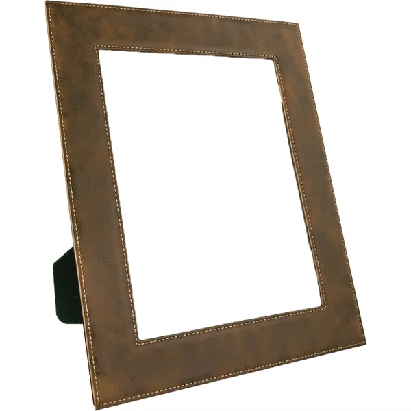 10 3/4" x 12 3/4" x 3/8" rustic leatherette photo frame... from ASI 74601 Calico